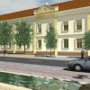 Vroskzpont plyzat ltvnyterv -
 II. SZAKASZ (hrsz.: 7437) Evanglikus templom s a Jzsef Attila u. kztti szakasz